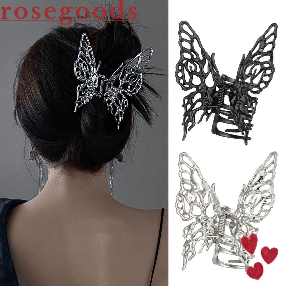 Kẹp Tóc Kim Loại Họa Tiết Hình Học Thời Trang