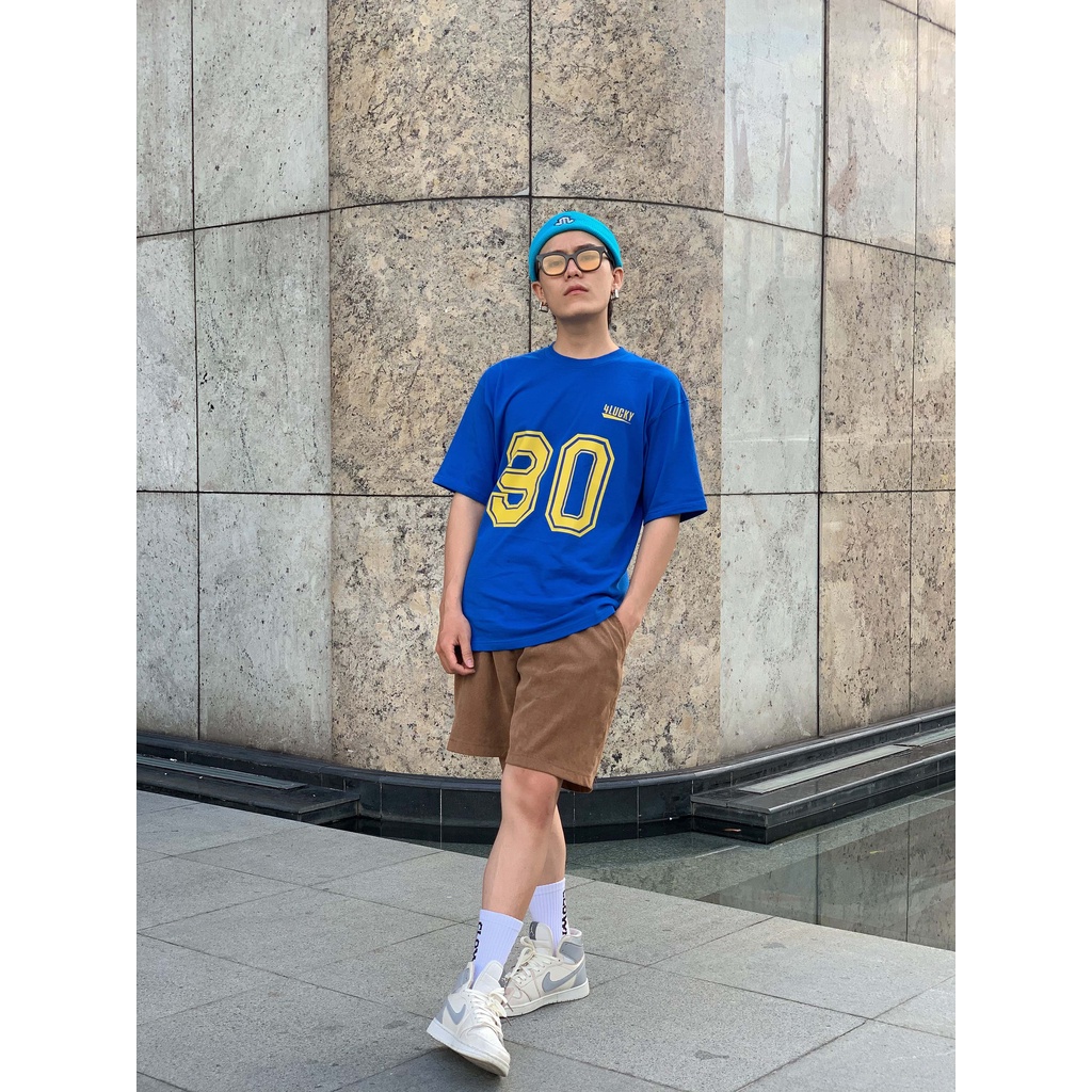 Áo form rộng Unisex 4lucky 6019 , Chất cotton 100%, 2 chiều dày, mềm
