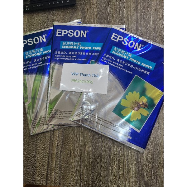 Giấy in ảnh epson a4 -a5 ĐL200 - giấy in ảnh hoa cúc 20 tờ / tập