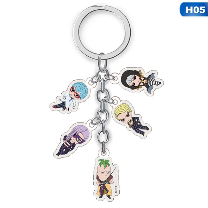 Móc khóa hình nhân vật jojo 's bizarre adventure