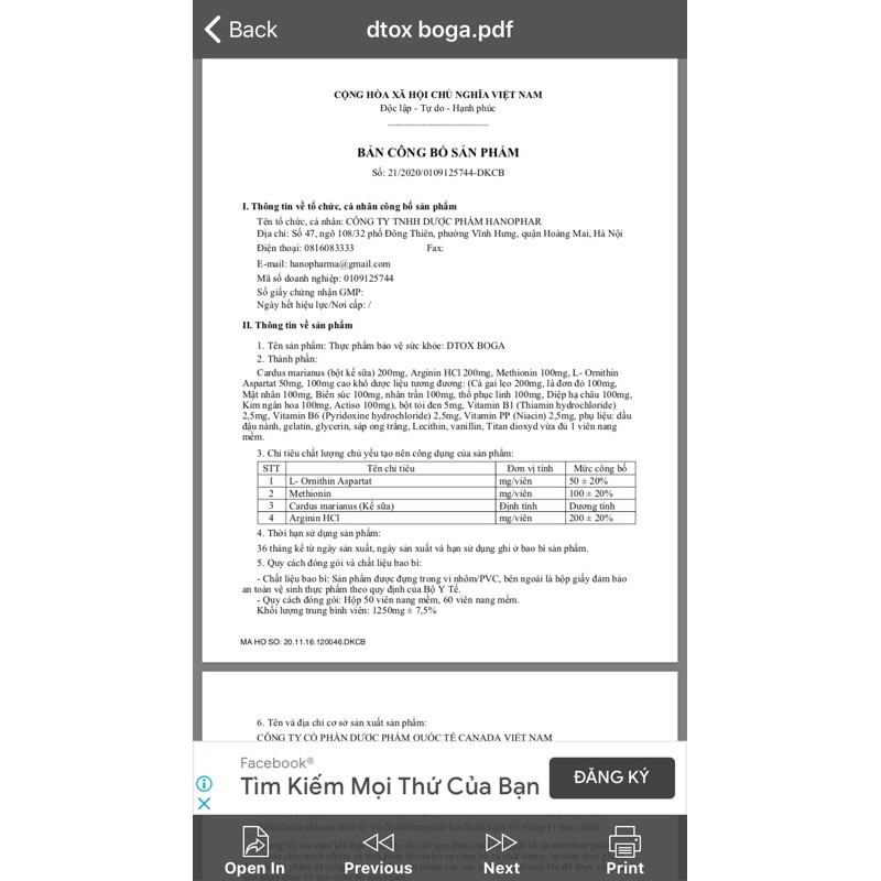 Bổ gan Dtox Boga | Giải độc gan | Giải rượu | Hạ men gan | BigBuy360 - bigbuy360.vn