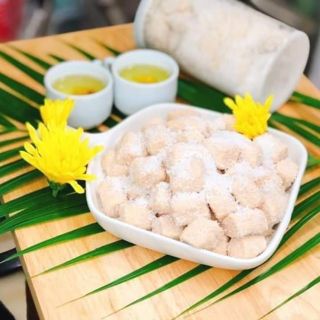 Kẹo dừa sáp lắc cơm dừa sấy giòn 500gr - hsd 60 ngày