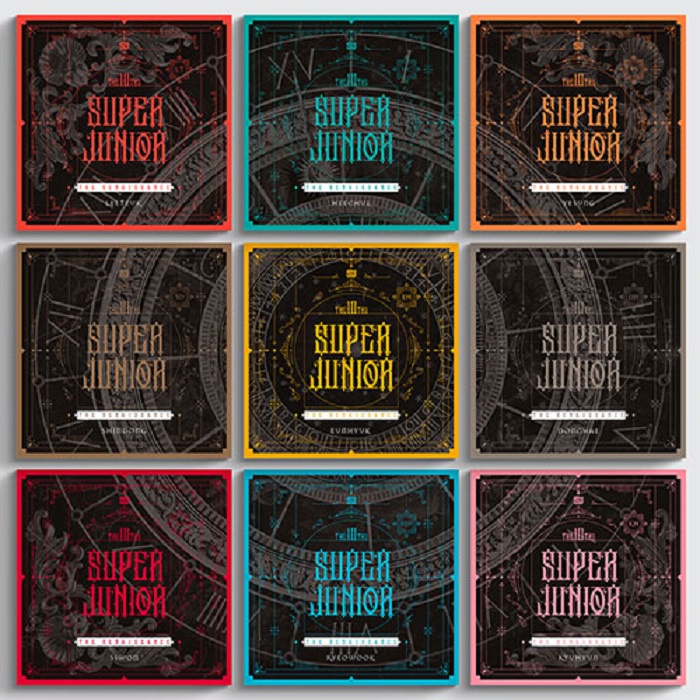 SUPER JUNIOR - 10th Album  SQUARE STYLE - Official Sealed