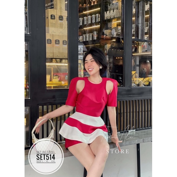 Bigsize Set áo tầng SET514