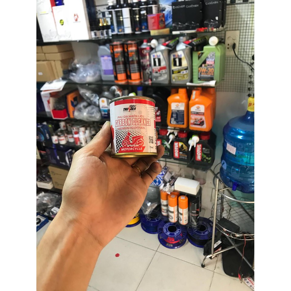 Chai (MotoCare) Thunder Carbon Cleaner - Vệ Sinh Buồng Đốt, Kim Phun