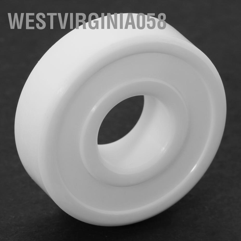 Có thể bán buôn Màu trắng ZrO2 hoàn toàn bằng gốm thu nhỏ Vòng bi 6000-2RS 10x26x8mm Westvirginia058 Hàng giao ngay