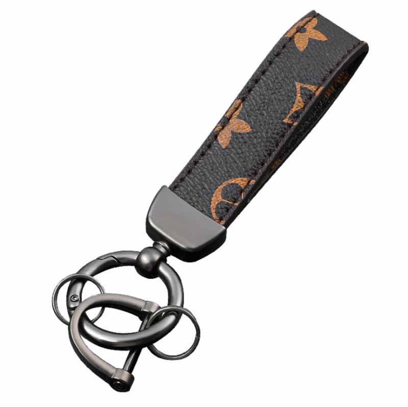 Móc Khóa Xe Hơi Bằng Da Sáng Tạo