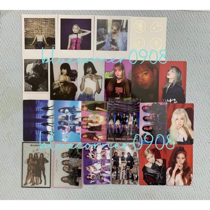 ẢNH CHÍNH HÃNG PHOTOCARD BLACKPINK CÓ SẴN