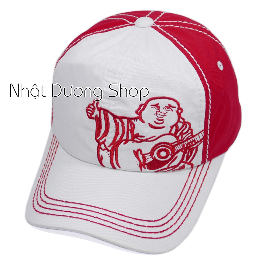 Nón ông địa thật cao cấp, mũ ông địa giá rẻ vải Kaki cao cấp đẹp, sang trọng, kết True Religion làm chắc chắn