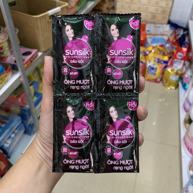 Dầu gội/ xả Sunsilk, dây 12 gói