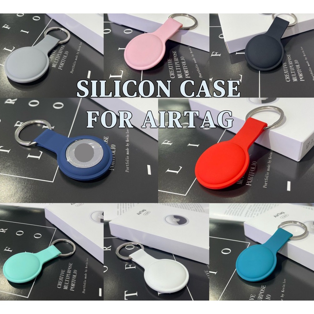 Bao đựng  Airtag Chất Liệu Silicon siêu bền-Zizi House