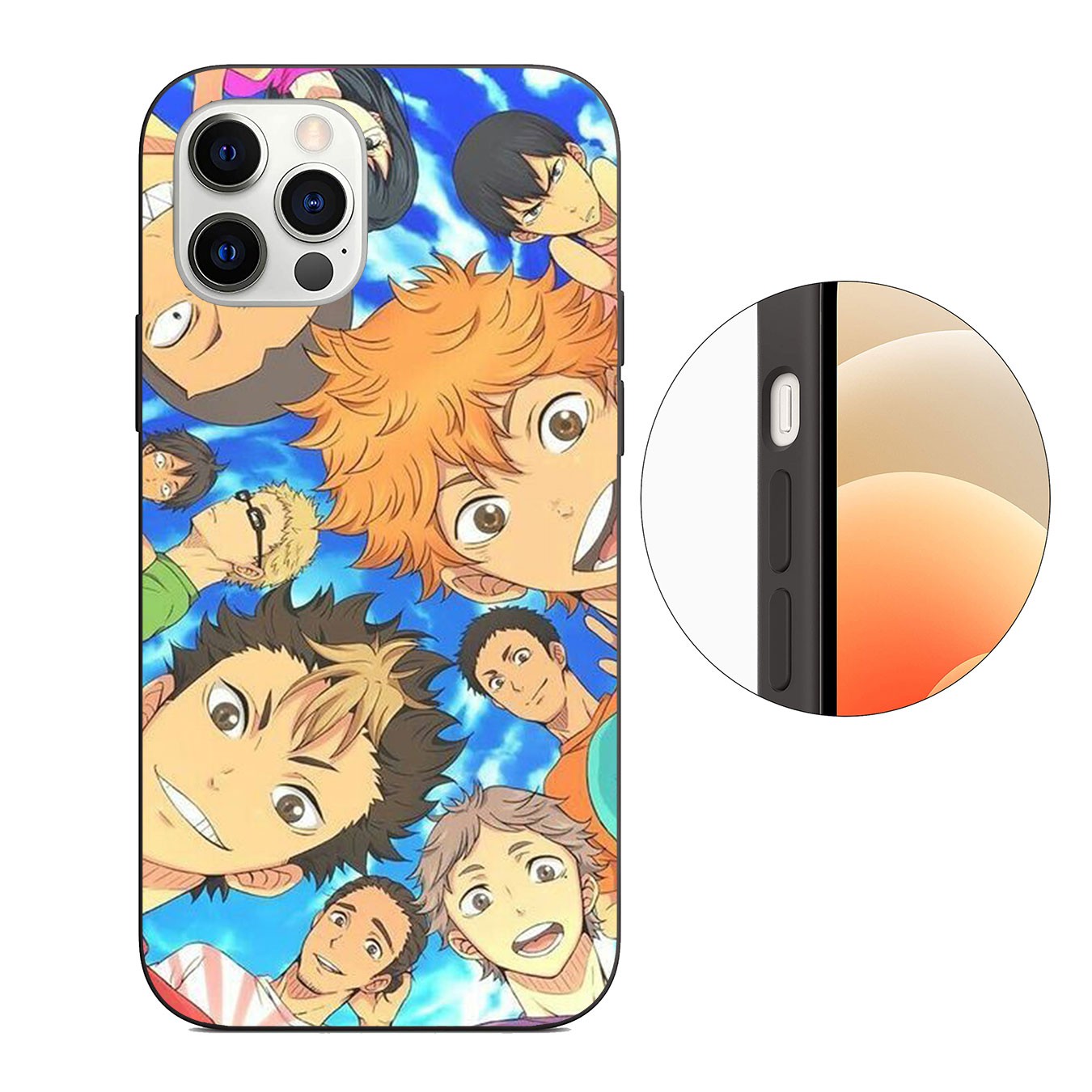 Samsung Galaxy S21 Ultra S8 Plus F62 M62 A2 A32 A52 A72 S21+ S8+ S21Plus Casing Soft Silicone Phone Case H48 Haikyuu Attacks volleyball Anime Cover