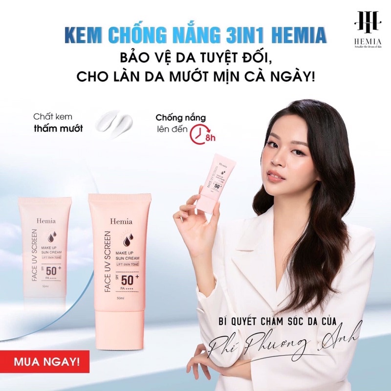 Kem chống nắng Hemia [CHÍNH HÃNG]