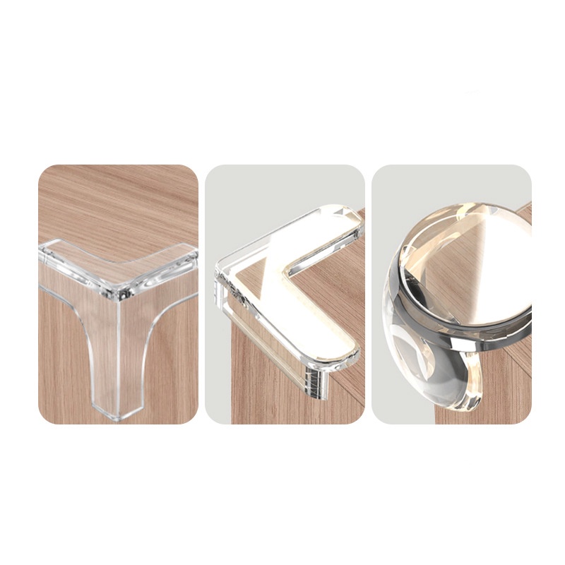 Bọc cạnh bàn, bịt cạnh bàn silicon chống va đập bảo vệ an toàn cho bé