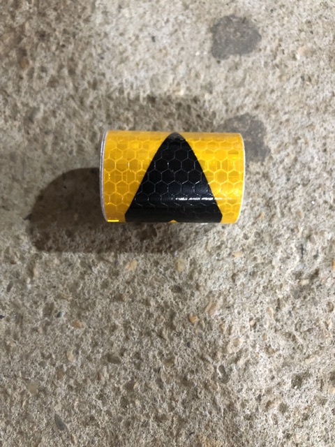 2 mét phản quang vàng+đen siêu đẹp