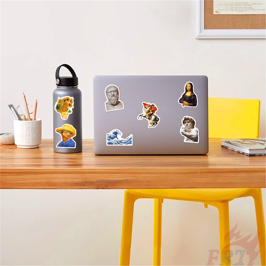 Set 104 Món Đồ Chơi Chất Lượng Cao ❉ Miếng Dán B Dòng B Dòng B Nổi Tiếng &amp; Nổi Tiếng ❉ Sticker Dán Tường Họa Tiết Tranh Sơn Dầu Hình Tranh Sơn Dầu Của Van Gogh