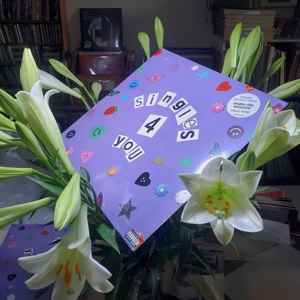 Olivia Rodrigo Singles 4 You Limited Edition Aqua Vinyl