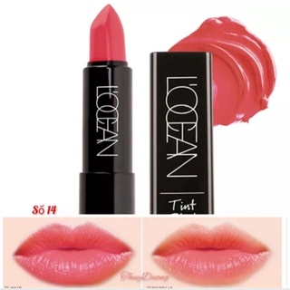 Son locean lâu trôi mềm môi màu 14 cam san hô chính hãng hàn quốc
