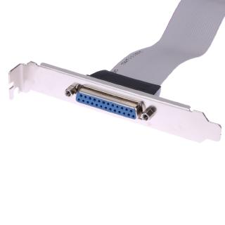 [rememberme]Motherboard DB25 1 Port Serial Parallel PCI Slot Header Cable Braet E0Xc