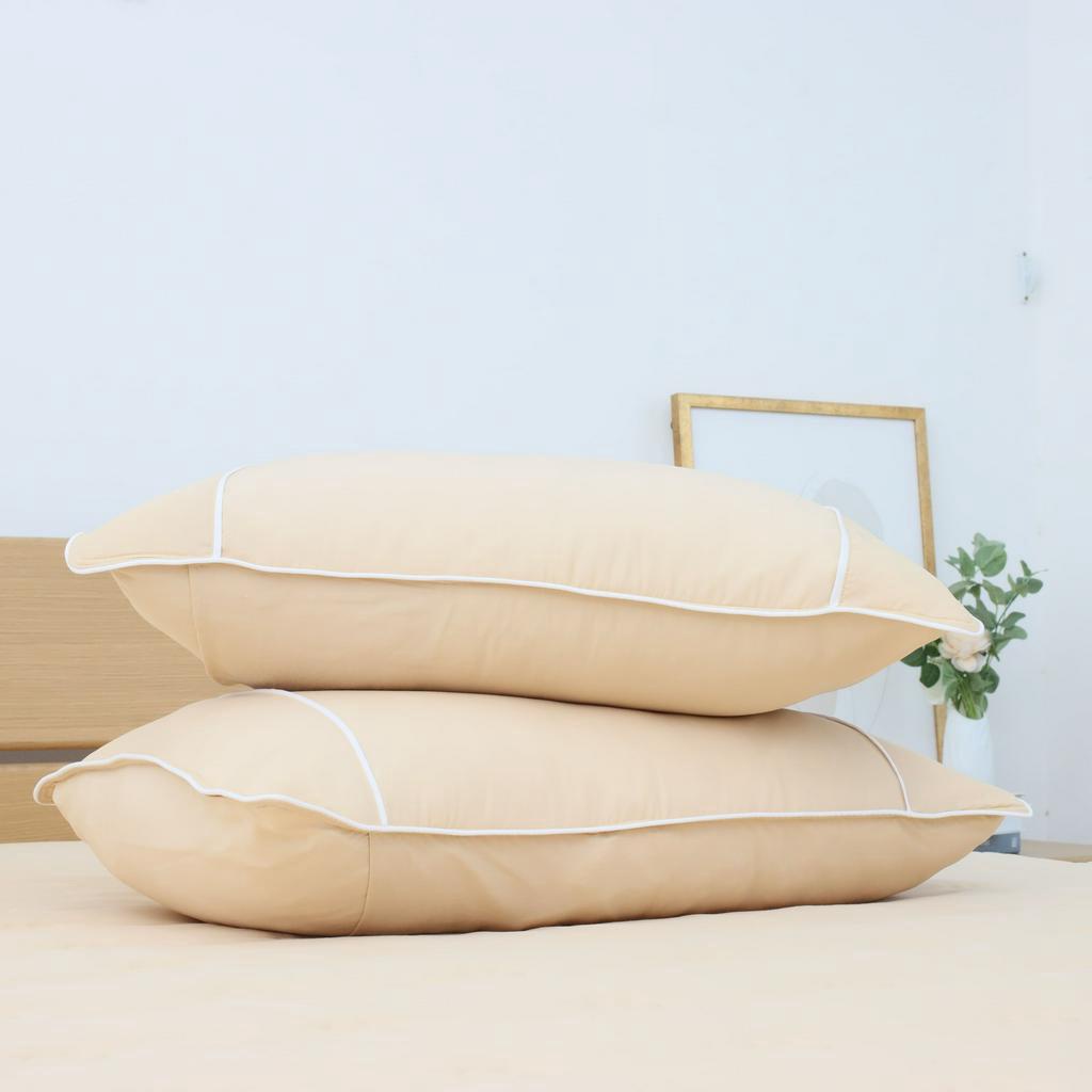 Vỏ Gối Nằm Chần bông K-Bedding by Everon chất vải Ice-Tencel KNTS 45x65cm thoáng mát, kháng khuẩn