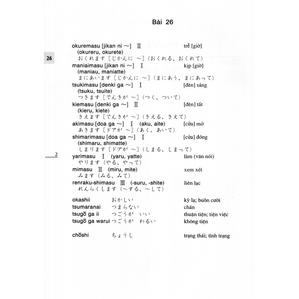 Sách - Giáo Trình Tiếng Nhật Sơ Cấp (Bản Dịch Tiếng Việt) - Tập 2
