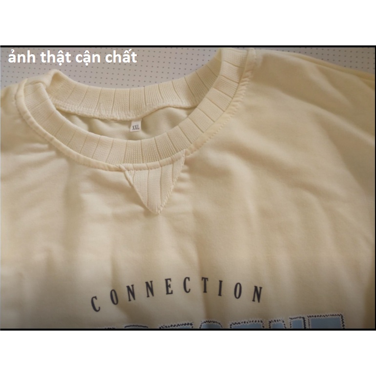 【Keroro】Áo sweater in chữ nỉ cotton hàn quốc full size | BigBuy360 - bigbuy360.vn