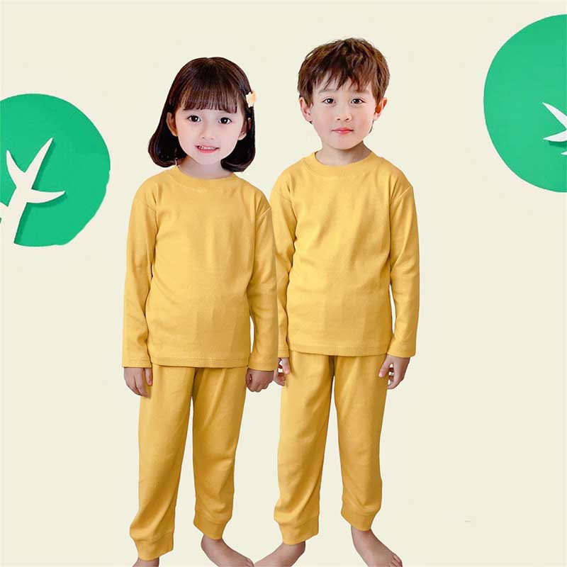 Đồ bộ dài tay giữ nhiệt cổ 3 phân cho bé hàng chính phẩm, bộ giữ nhiệt cho bé trai bé gái cotton 4 chiều 8-24kg