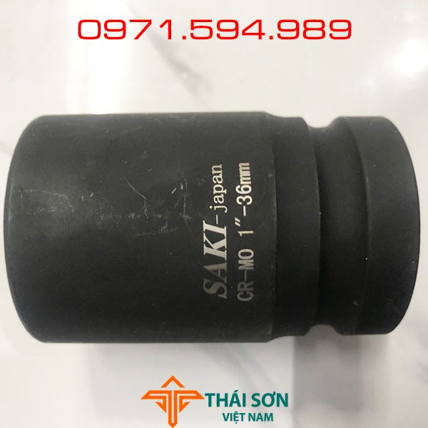 Đầu típ khẩu 1" 8cm mở kích thước từ 32mm đến 41mm. Đầu khẩu lục giác 1inch, hàng chất lượng cao, thép siêu bền