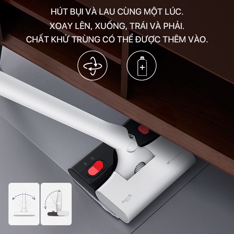 Máy Hút Bụi Cầm Tay Không Dây Deerma VC01 Max Chính Hãng Cao Cấp - Bảo Hành 12 Tháng
