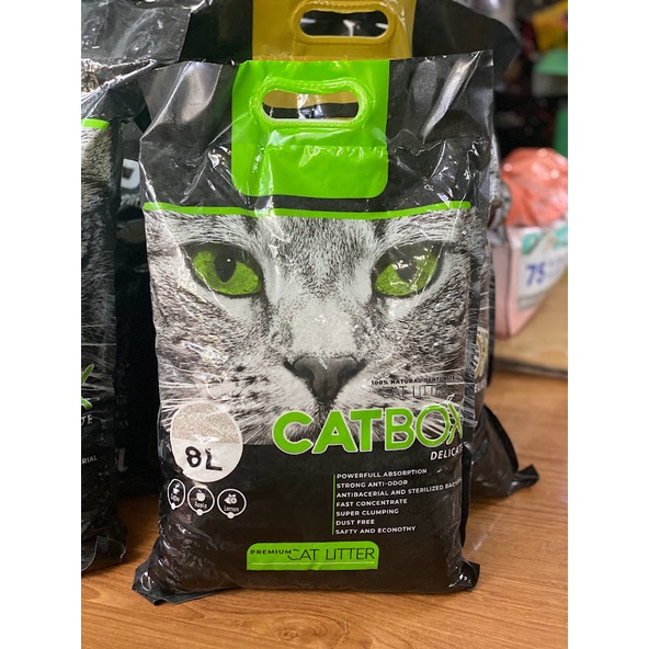 Cát vệ sinh CATBOX 8L cho Mèo