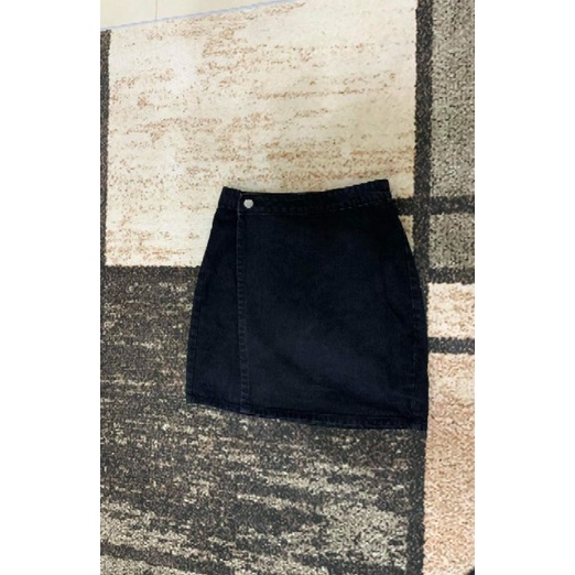 Chân váy jean đen Dottie Size M