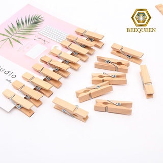 Set 5-50 Kẹp Gỗ 7 Màu Dùng Kẹp Ảnh Trang Trí Nhà Cửa, Trang Trí Sinh Nhật