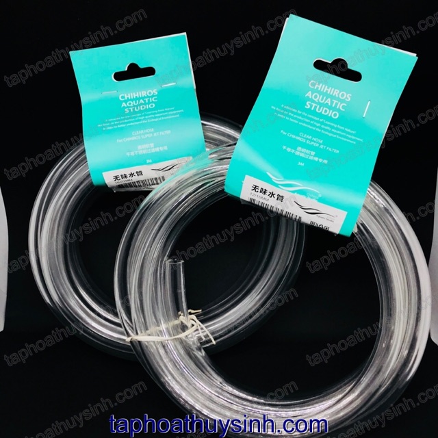 ỐNG TRONG DẪN NƯỚC CHỐNG GẬP CHIHIROS CUỘN 3M phi 9, 12 và 16