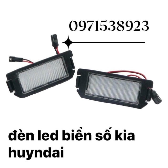 Đèn led biển số KIA MORNING PICANTO HUYNDAI I10 I 20 lắp xịn