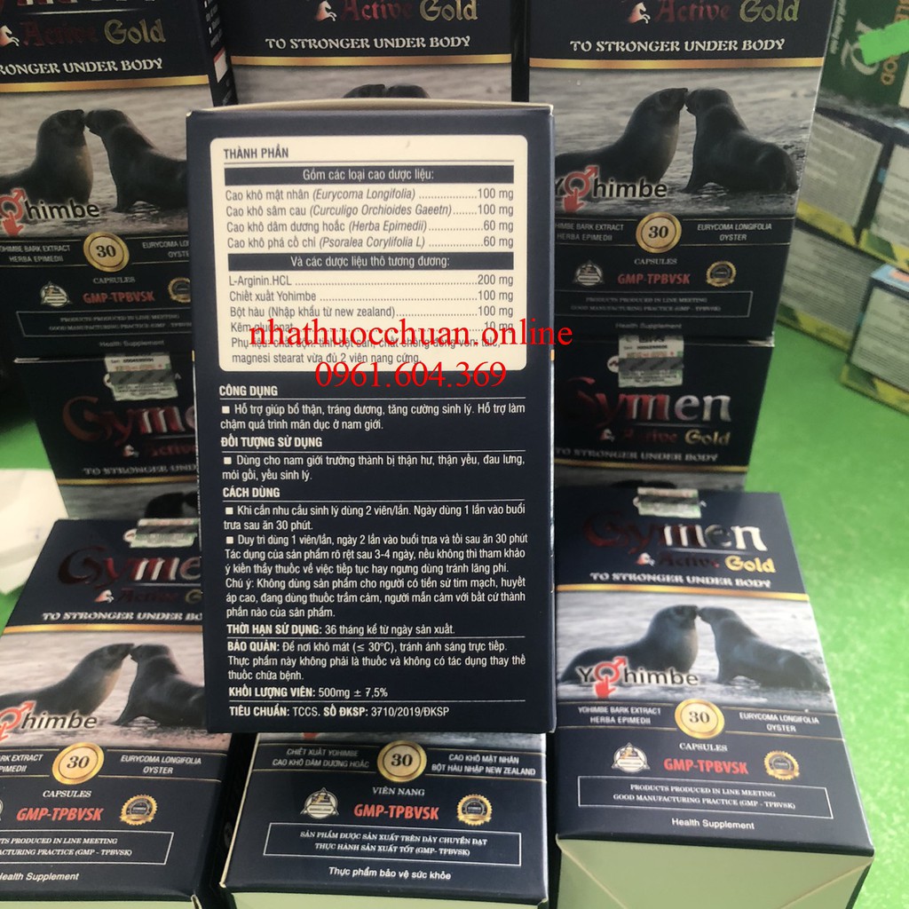 Bổ thận Gymen active gold