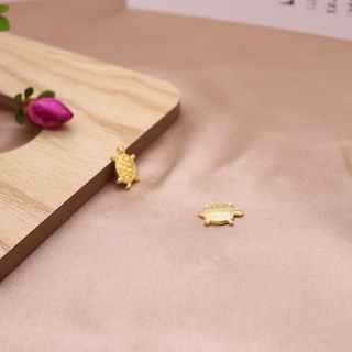 Tượng Rùa May Mắn Màu Vàng