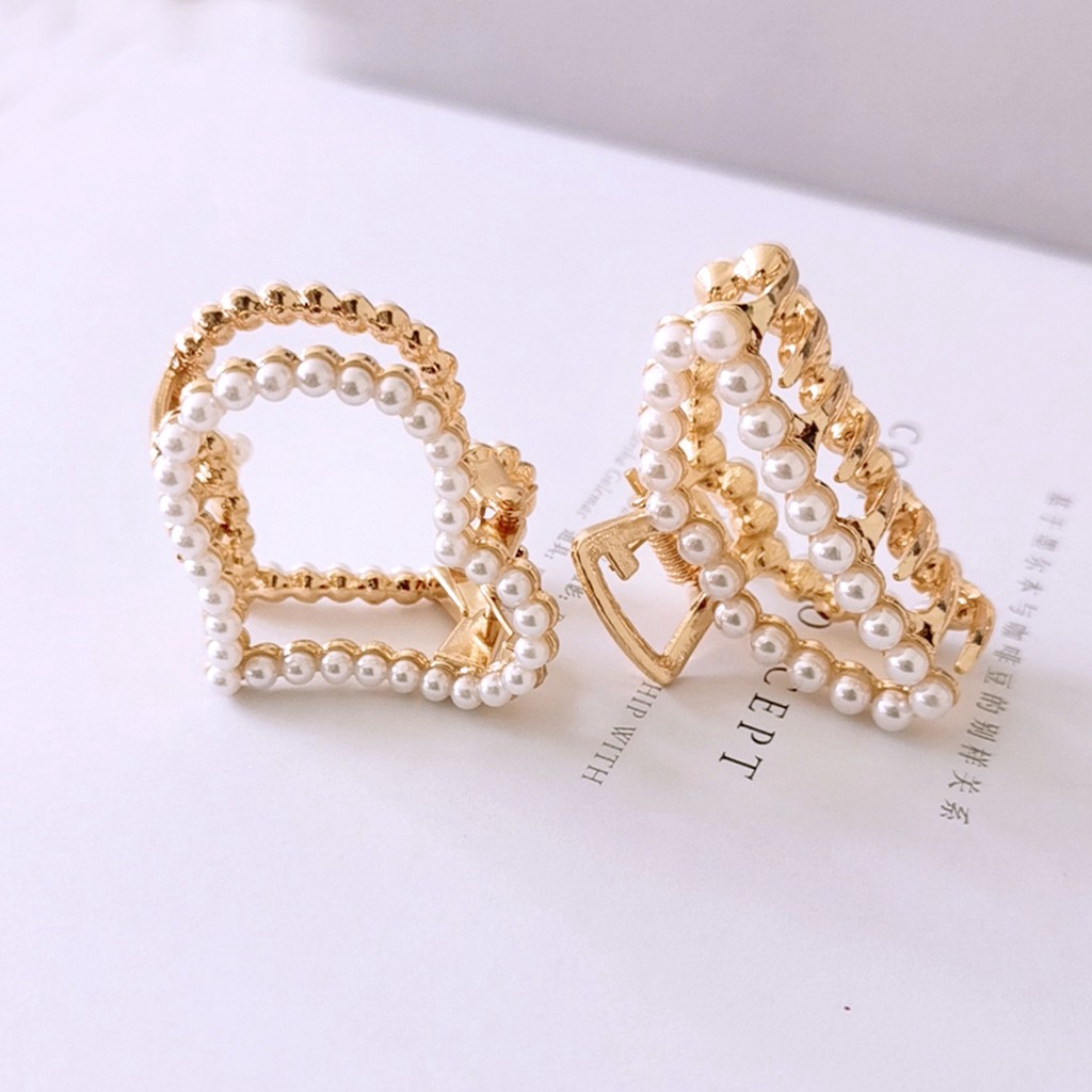 Kẹp Tóc Haimeikang Đính Ngọc Trai Giả Thời Trang Cho Nữ