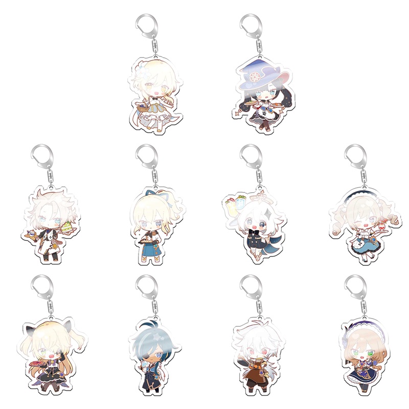 Móc Khóa Phong Cách Anime Xinh Xắn