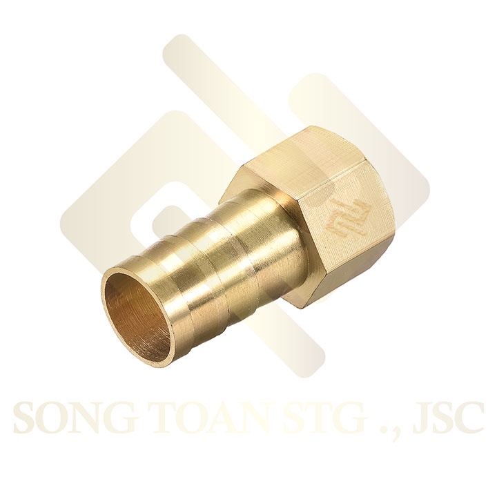 [BÉC NỐI ỐNG] Khớp nối ống ren trong kết nối ống nhựa mềm PU - Đồng (female airline horse connector) Búp đuôi chuột