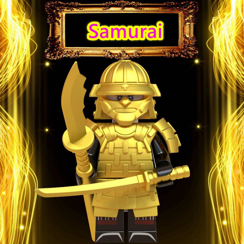 Đồ Chơi Lắp Ráp Mô Hình Samurai Dùng Làm Quà Tặng Sinh Nhật Cho Bé
