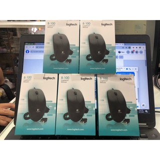 Chuột dây Logitech B100 (Đen)- Mới 100%- Bảo Hành 12 Tháng