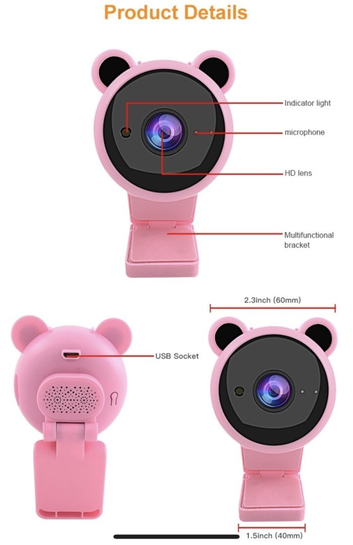 Webcam Full Hd 1080p Kèm Micro + Lấy Nét Tự Động | BigBuy360 - bigbuy360.vn