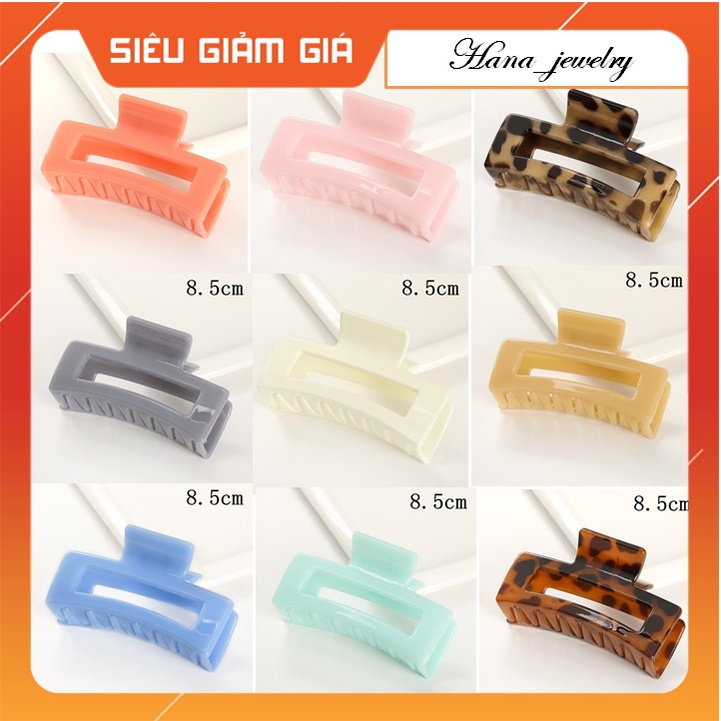 Kẹp Tóc Càng Cua  CÓ SẴN - HCM  Kiểu dáng Hàn Quốc,Nhựa bóng cao cấp,Mẫu mã mới nhất,Tôn vinh vẻ đẹp phụ nữ.KTC.M19