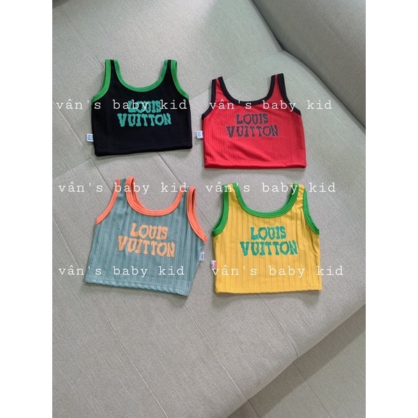 áo croptop LV cho bé