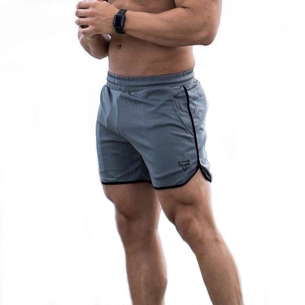 Quần short nam màu xanh đen quần thể thao nam quần tập gym chạy bộ từ 45-86kg | BigBuy360 - bigbuy360.vn