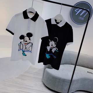 Áo Polo Nữ Hình In Micky - Áo Phông Nữ in Hình Cổ Bẻ