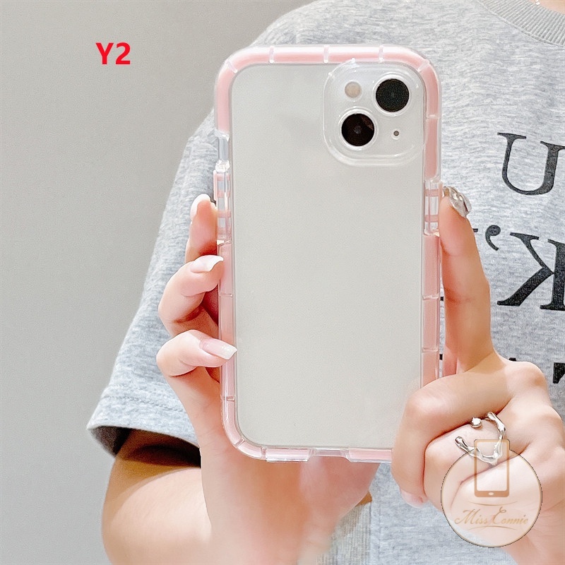 Ốp Điện Thoại TPU Mềm Trong Suốt Màu Dạ Quang Cho IPhone 11 12 13 Pro Max 6 6s 7 8 Plus XR X XS SE 2020