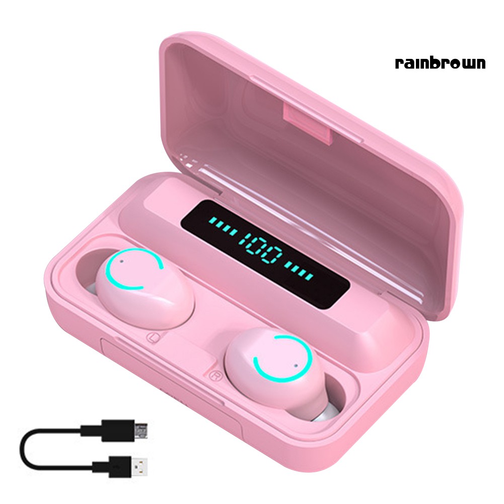 Tai Nghe Nhét Tai Không Dây Bluetooth 5.0 Điều Khiển Cảm Ứng / Rej / Tws F9-9