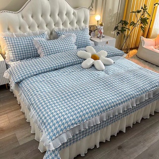 Chăn ga gối cotton trần bông hàn quốc