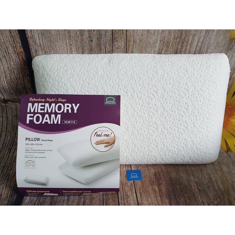 FREESHIP TỪ 50K_Gối cao su non lock&amp; lock Memory Foam - HLW112